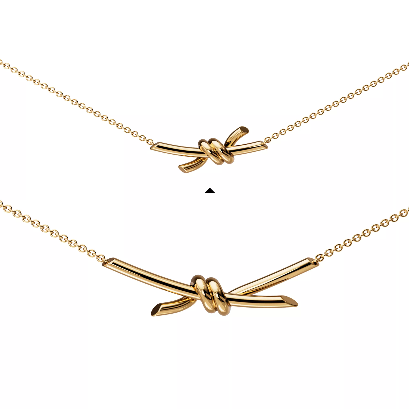 Small Pendant in Yellow Gold