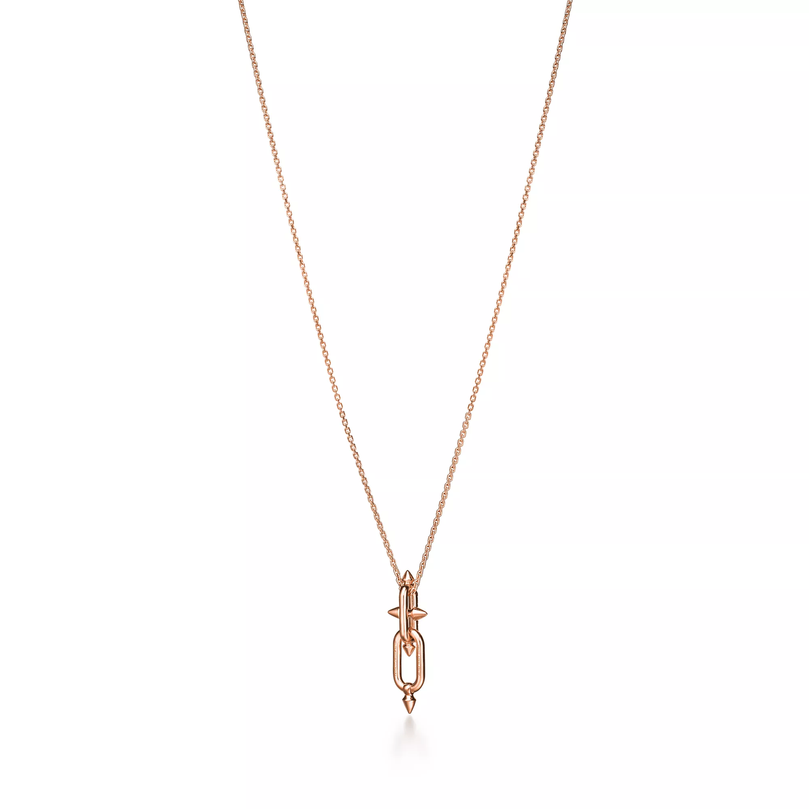 Pendant in Rose Gold with Diamonds
