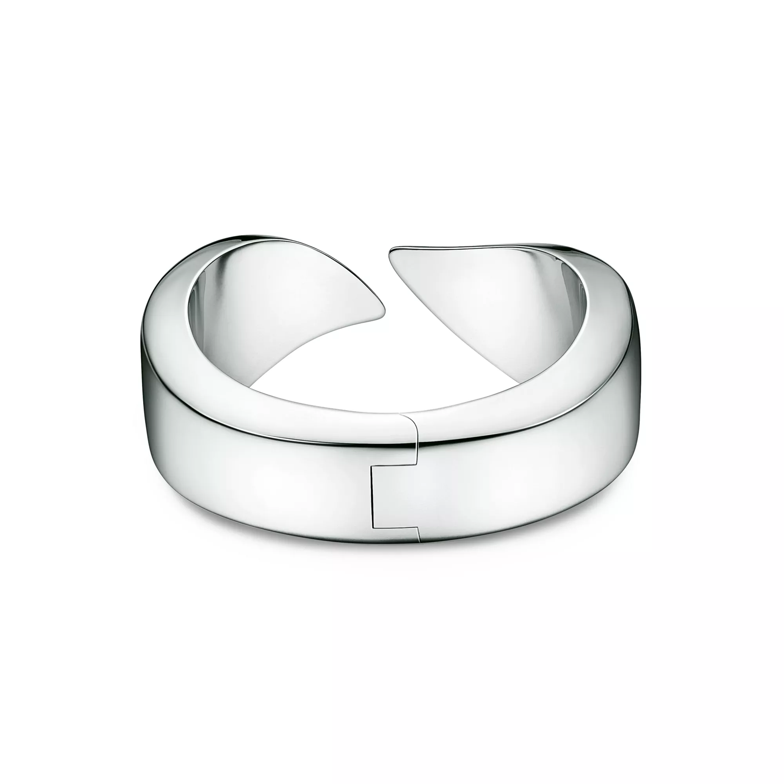Feather Cuff in Sterling Silver