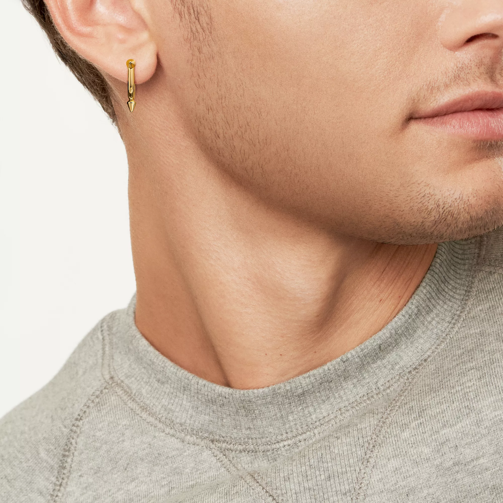 Small Earrings in Yellow Gold