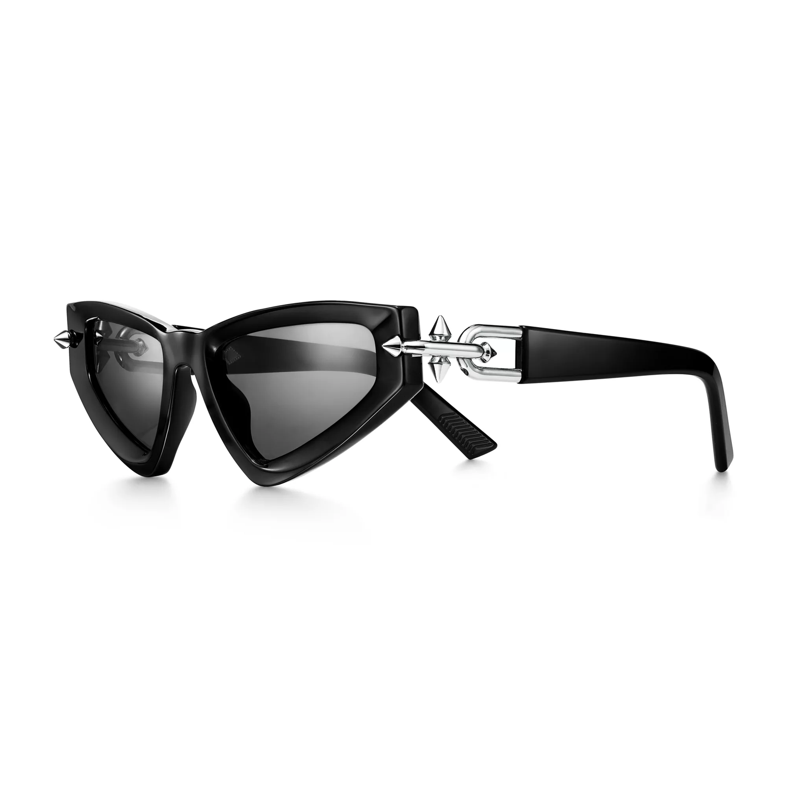 DOWNTOWN Sunglasses in Black Acetate